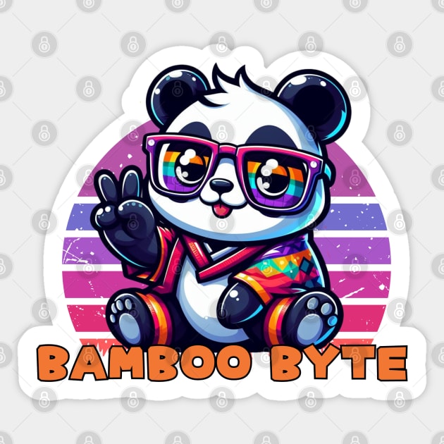 Panda programmer Sticker by Japanese Fever